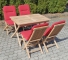 Stolová sestava TEAK POHODA SET 4